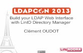 Build your LDAP Web Interface with LinID Directory Manager