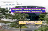 Shaheen- Information literacy for scanning the external environment- a qualitative study
