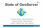 State of GeoServer 2013 (FOSS4G)