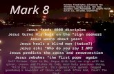 Mark 8, Self esteem, come to Me, argue with God, no sign will be given, loaves and fishes or con, most holy precious thing, third day, Dalmanutha, this generation (genea), begged (parakaleo),