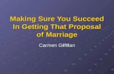 Making sure you succeed in getting that proposal