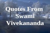 Swami Vivekananda S Quotes