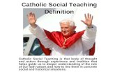 Catholic Social Teaching  Arch 1
