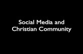 Social Media and Christian Community - Episcopal Village Conference
