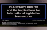 Toward a Universal Declaration of Planetary Rights