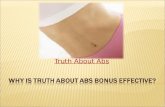 Why Is Truth About Abs Bonus Effective