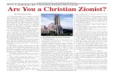 Are You A Christian Zionist?  -  Prophecy In The News Magazine -  May 2009