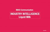 Industry intelligence   liquid milk