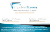 Impulse Screen Media Overview Deck