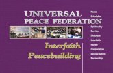 UPF Interfaith Peacebuilding