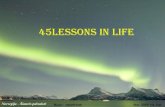 45 Lessons In Life Slideshow