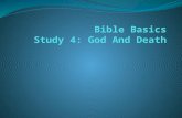 Bible Basics Study 4: God and Death