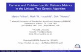 Pairwise and Problem-Specific Distance Metrics in the Linkage Tree Genetic Algorithm