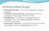 Chapter 6   antimicrobial drugs
