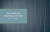 Ogham writing system
