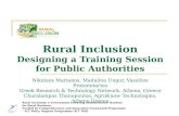 Designing a Training Session for Public Authorities (EFITA 2011)