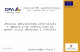Analiza inovacionog potencijala i upravljanje inovacijama uz pomoć alata IMP3rove and INNOVATE
