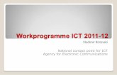 Work programme WINS ICT