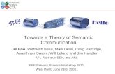 Semantic information theory in 20 minutes