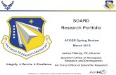 Fillerup - SOARD Research Portfolio - Spring Review 2013
