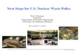 (NuClean) Next Steps for U.S. Nuclear Waste Policy