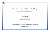 The Economics of Green Building