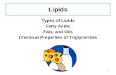 Main lecture for lipids
