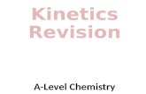 Kinetics Revision