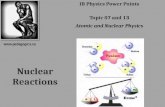 Ppt djy 2011 2   topic 7 and 13 nuclear reactions