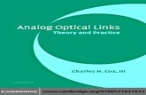 Analog optical link