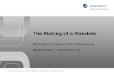 The Making of a Mandate. A Regional Approach to Open Access