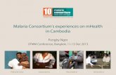 Malaria Consortium’s experiences on mHealth in Cambodia
