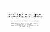 Modelling Proximal Space in Urban Cellular Automata