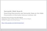 Semantic Web Search - Searching Documents and Semantic Data on the Web