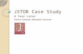 Case Study: JSTOR: A Year Later