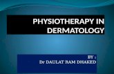 Physiotherapy in dermatology ppt