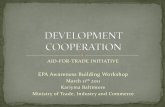 Development Cooperation - AFT Initiative - Kariyma Baltimore - Trade Officer