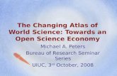 The changing atlas of world science
