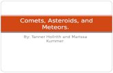 Comets, Asteroids, And Meteors Project 12