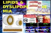 lipids & dyslipoproteinemia