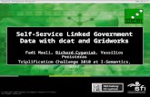 Self-Service Linked Government Data with dcat and Gridworks