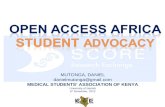 OAA12 - Open access Africa: Student advocacy