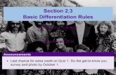 Lesson 8: Basic Differentiation Rules (Section 41 slides)