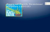 rays of faith reports