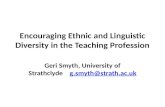 Encouraging Ethnic and LInguistic Diversity in the Teaching Profession