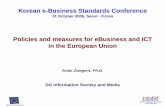 20061031 Policies and measures for eBusiness and ICT in the European Union