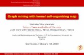 Graph mining with kernel self-organizing map