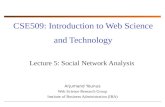 CSE509 Lecture 5