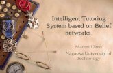 Intelligent Tutoring System based on Belief networks