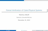 althoff (2013) Formal Verification of Cyberphysical Systems